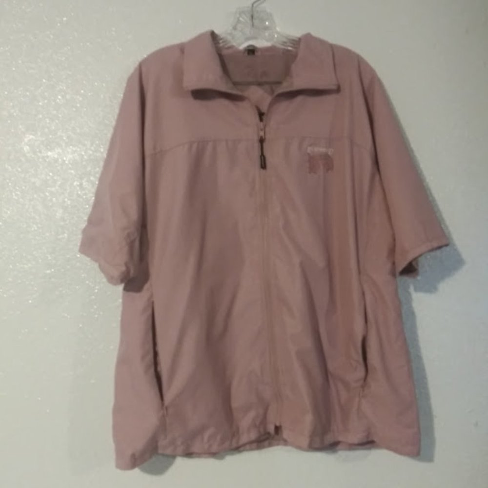 Aureus women's size XL Vintage pink golf jacket